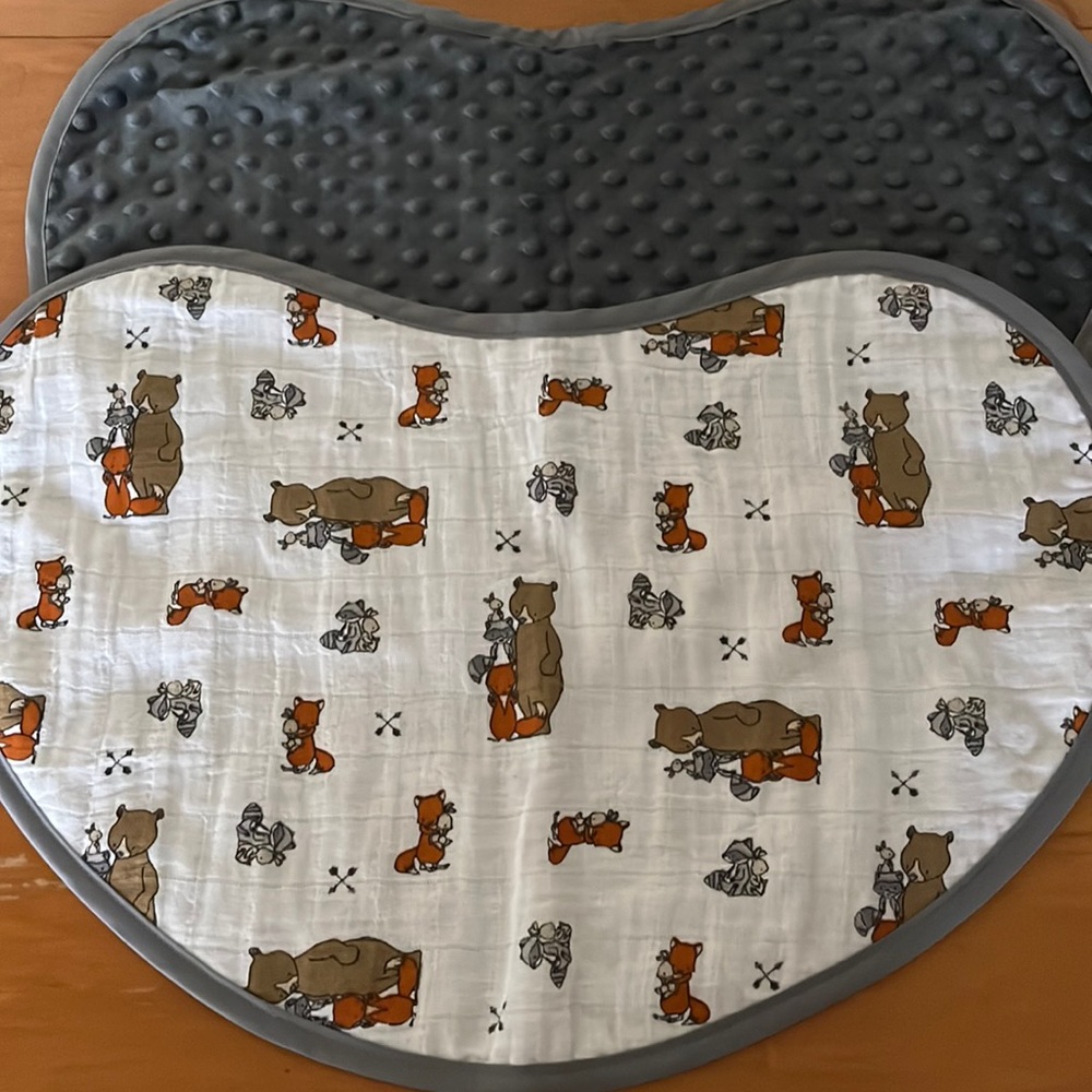 Large baby burp cloth